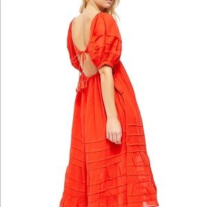 Free People Lets Be Friends Midi Dress